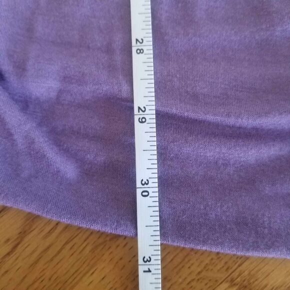 Bella D Y2K Purple Stretchy Belted Dress with Pockets Fits up to Large - Picture 6 of 9